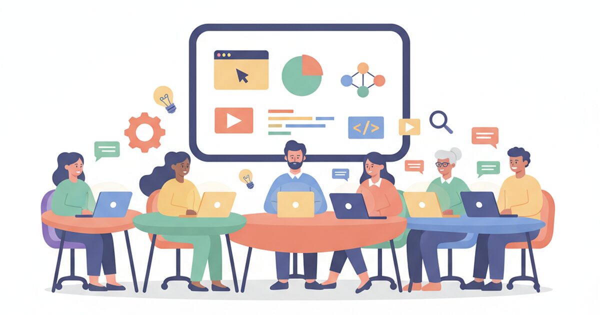 訓練校の教室風景