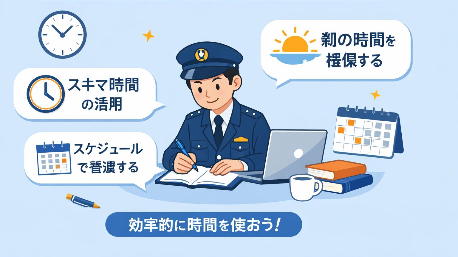 在職中の転職準備 時間の作り方